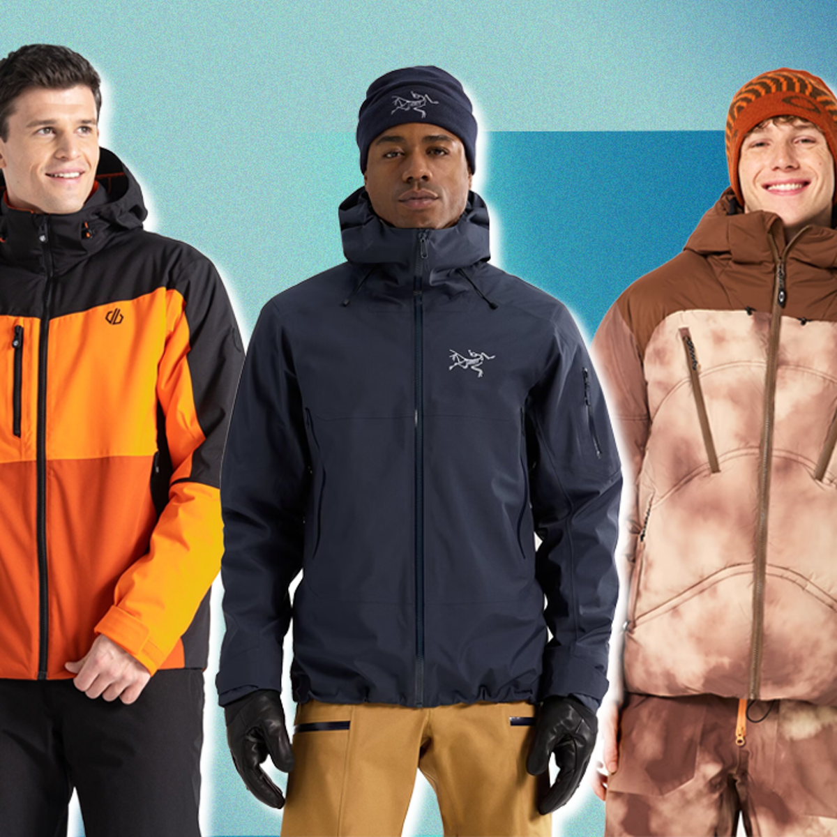 Over the head ski top jackets